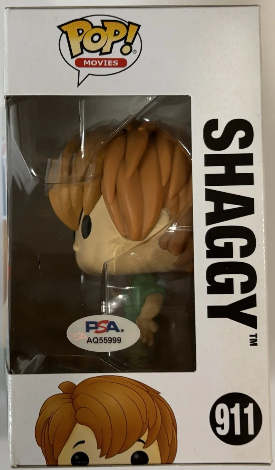 Iain Armitage — Iain Armitage Autographed/Signed Funko Pop Shaggy Scooby-Doo PSA Young Sheldon, изображение 2