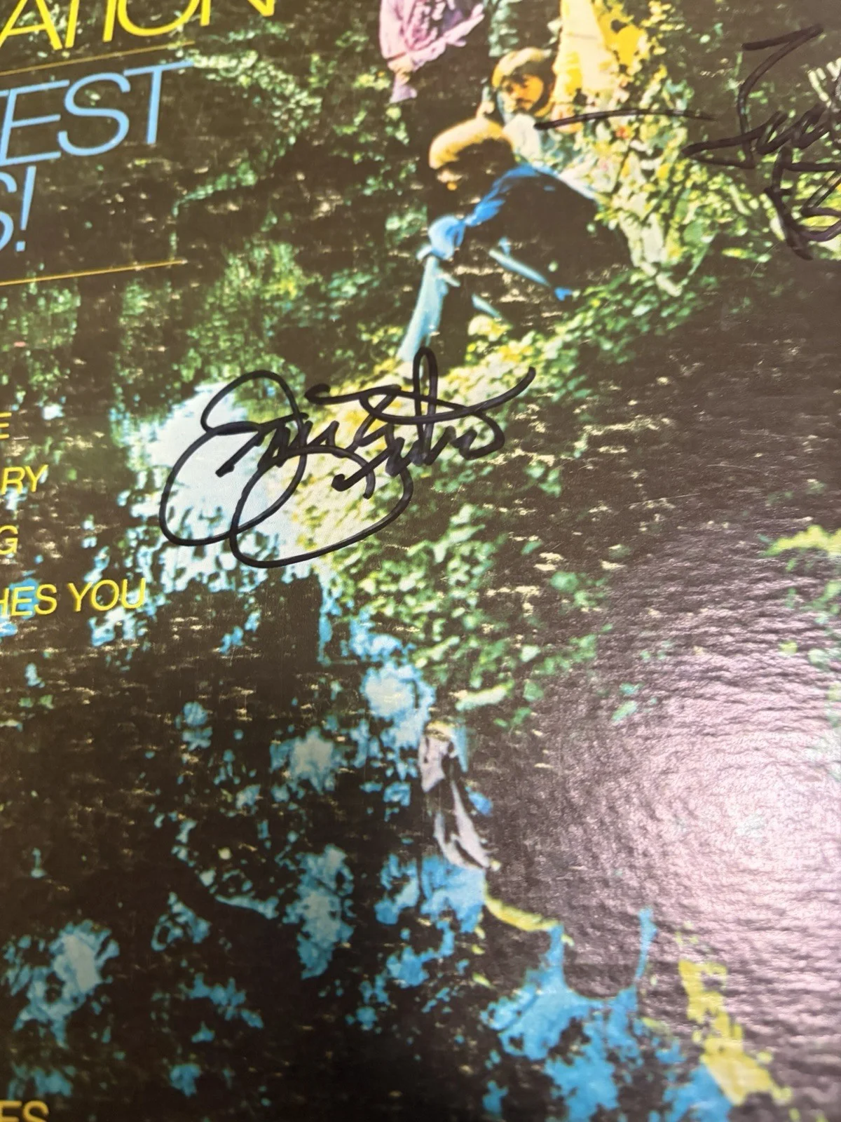 The Association Signed Greatest Hits LP Autographed X5, image 2