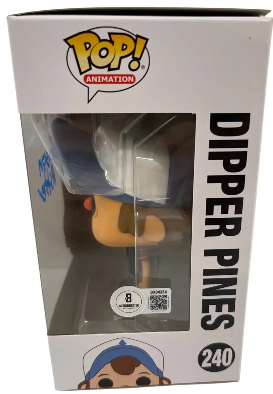 Jason Ritter — Jason Ritter Signed Dipper Pines Funko Gravity Falls Authentic Autograph Beckett, image 2