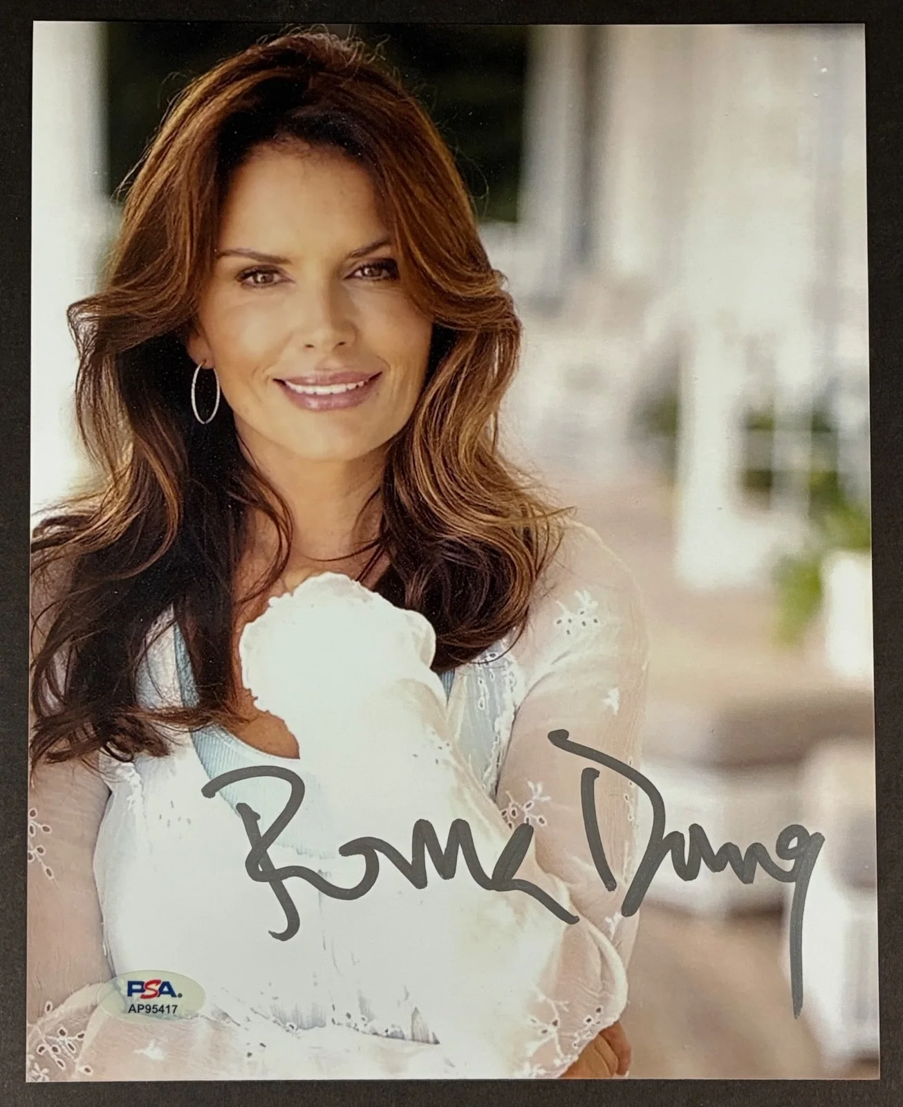 Roma Downey — ROMA DOWNEY SIGNED 8x10 PHOTO PSA DNA AUTOGRAPH PHOTOSHOOT