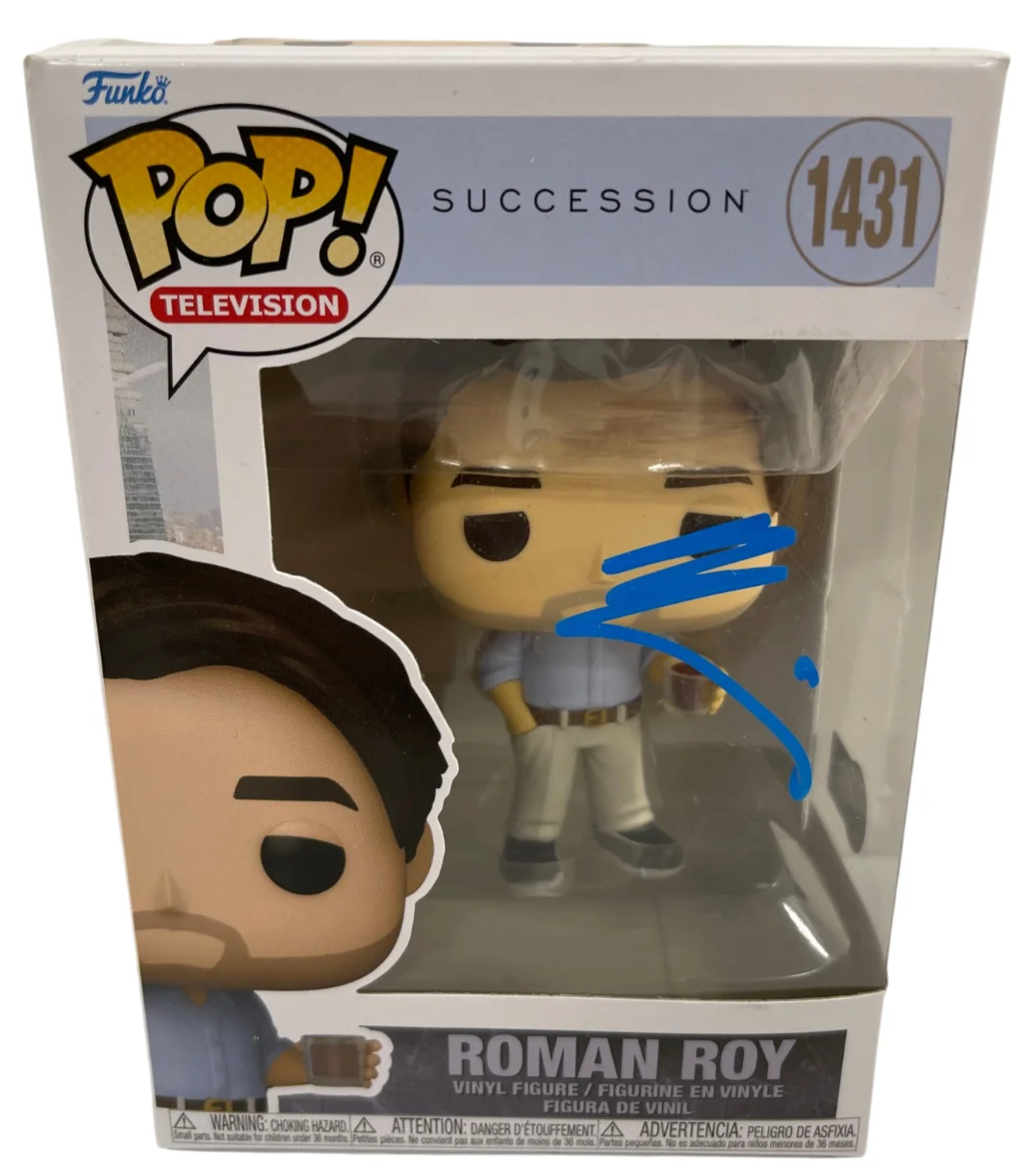 Kieran Culkin — Kieran Culkin Signed Roman Roy Funko Succession Authentic Autograph Beckett