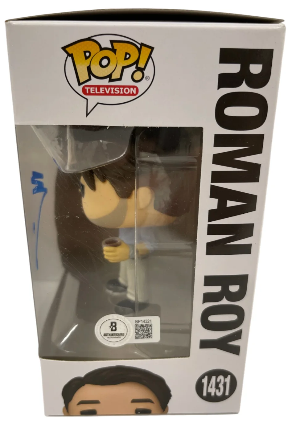 Kieran Culkin — Kieran Culkin Signed Roman Roy Funko Succession Authentic Autograph Beckett, изображение 2
