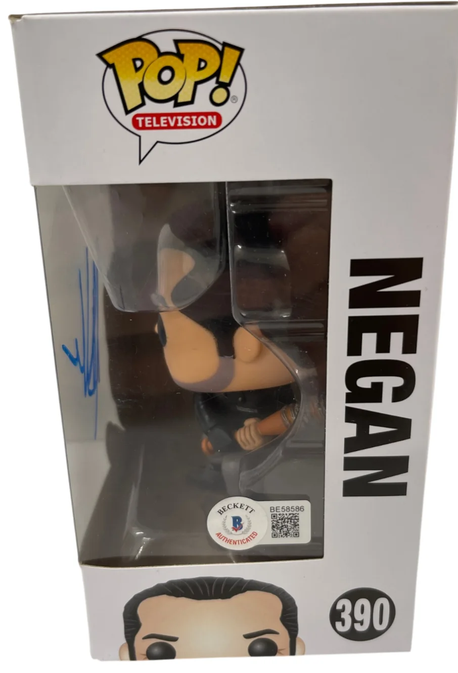 Jeffrey Dean Morgan — Jeffrey Dean Morgan Signed Negan Funko The Walking Dead Autograph Beckett, image 2