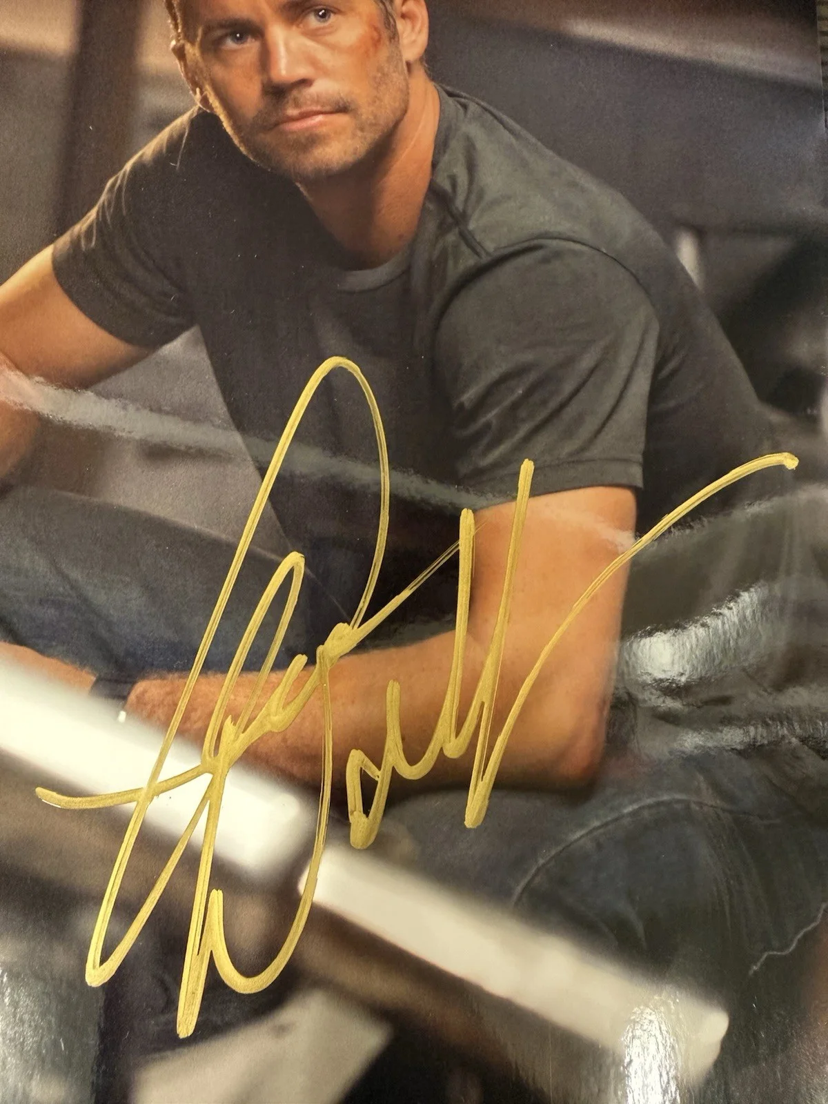 Paul Walker Signed 8x10 Photo Fast Furious, image 2