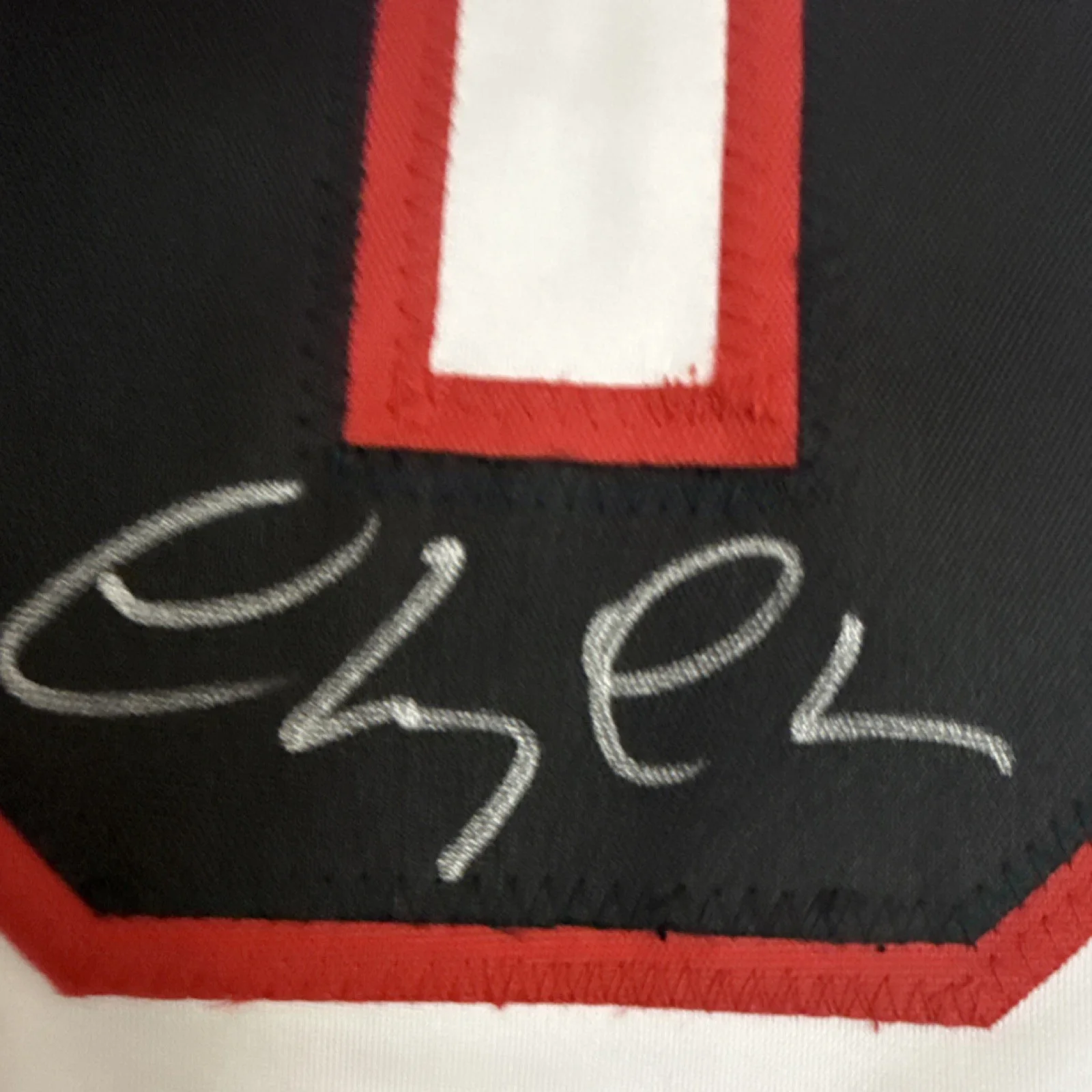 Griswold 00 White Jersey Autographed Beckett Authenticated Chevy Chase, image 4