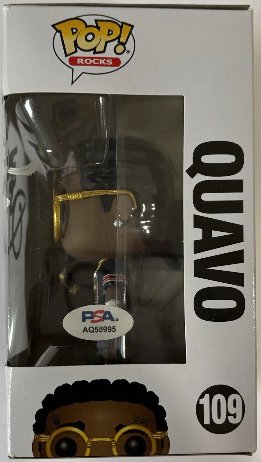 Quavo Autographed/Signed Migos Funko Pop PSA Rapper Auto (Takeoff, Offset), image 2