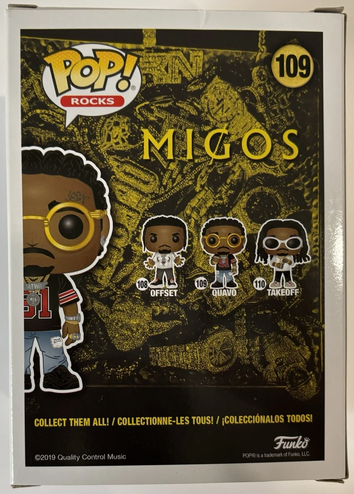 Quavo Autographed/Signed Migos Funko Pop PSA Rapper Auto (Takeoff, Offset), image 3