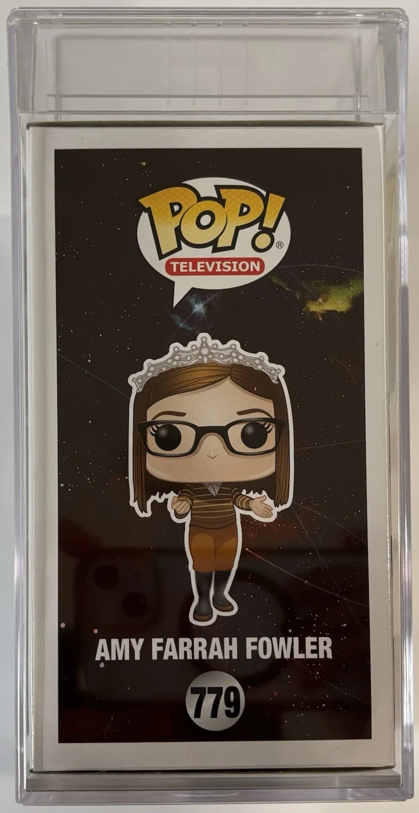 Mayim Bialik Autographed/Signed Funko Pop Amy Farrah Fowler PSA ENCAP Proof!, изображение 5