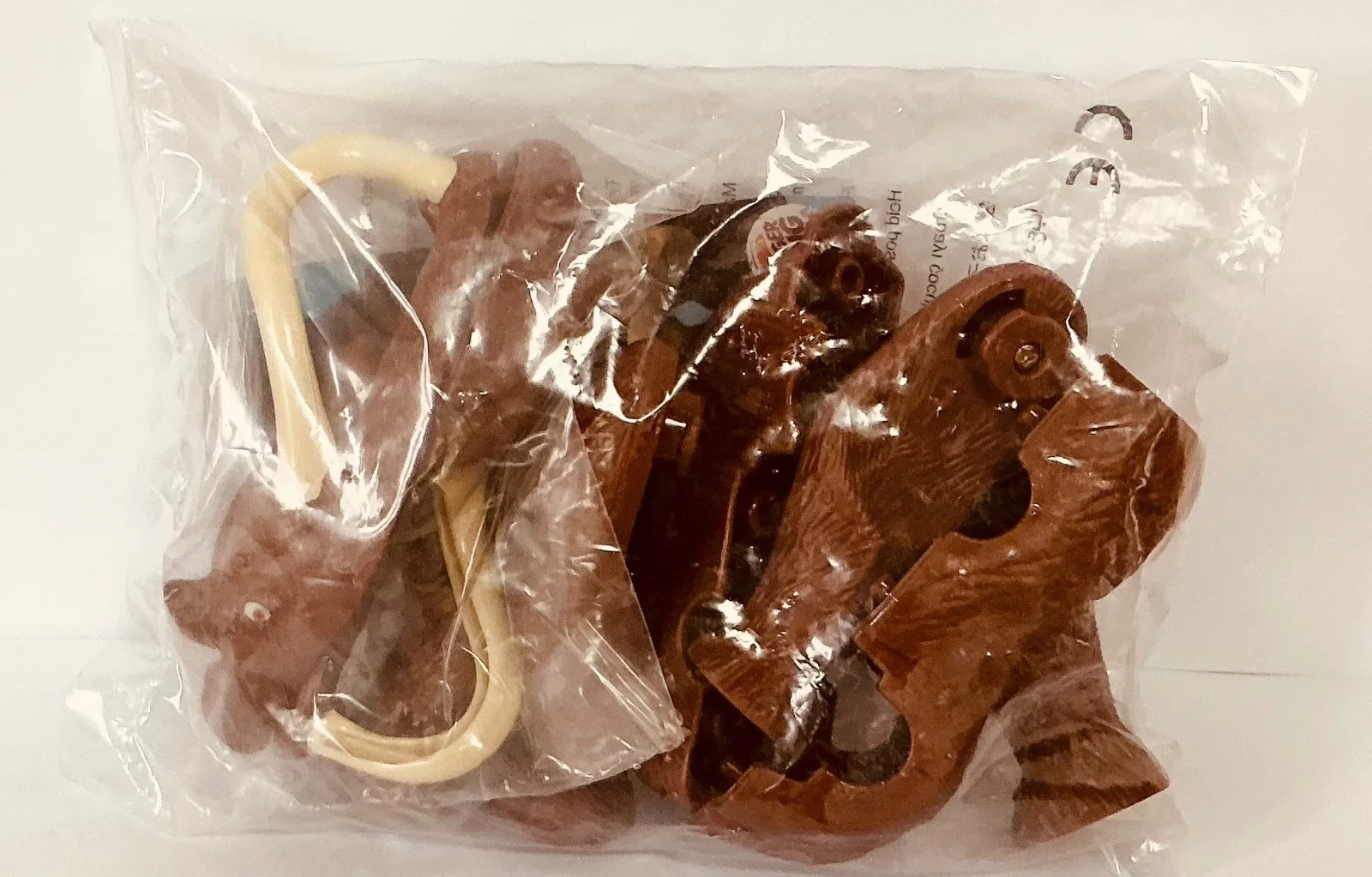 NEW SEALED 2005 BURGER KING ICE AGE 2 MANNY MAMMOTH TOY FIGURE BUILDING SET RARE, изображение 3