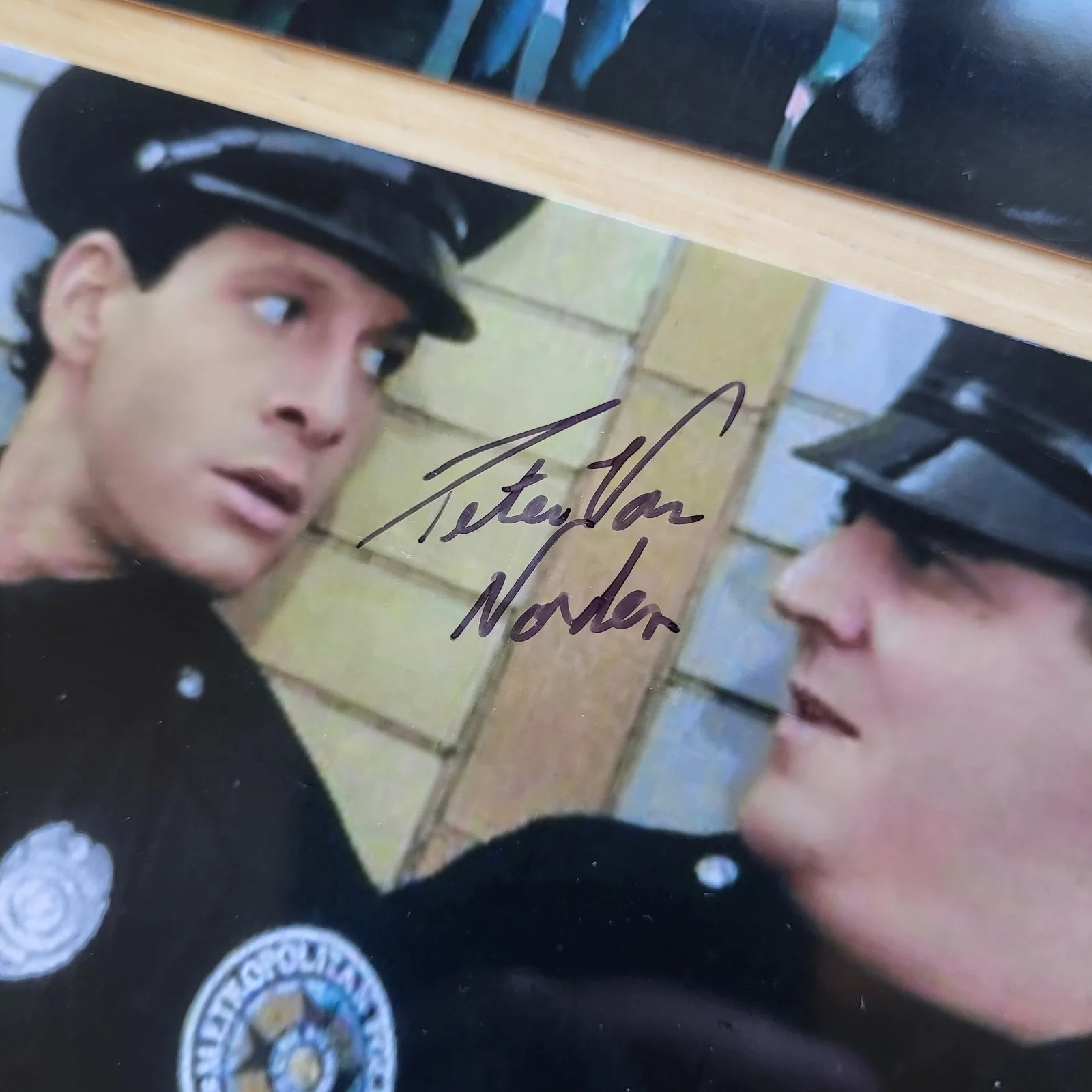 Peter Van Norden — Peter Van Norden Police Academy Hand Signed 4x6 Autograph Photos, image 3