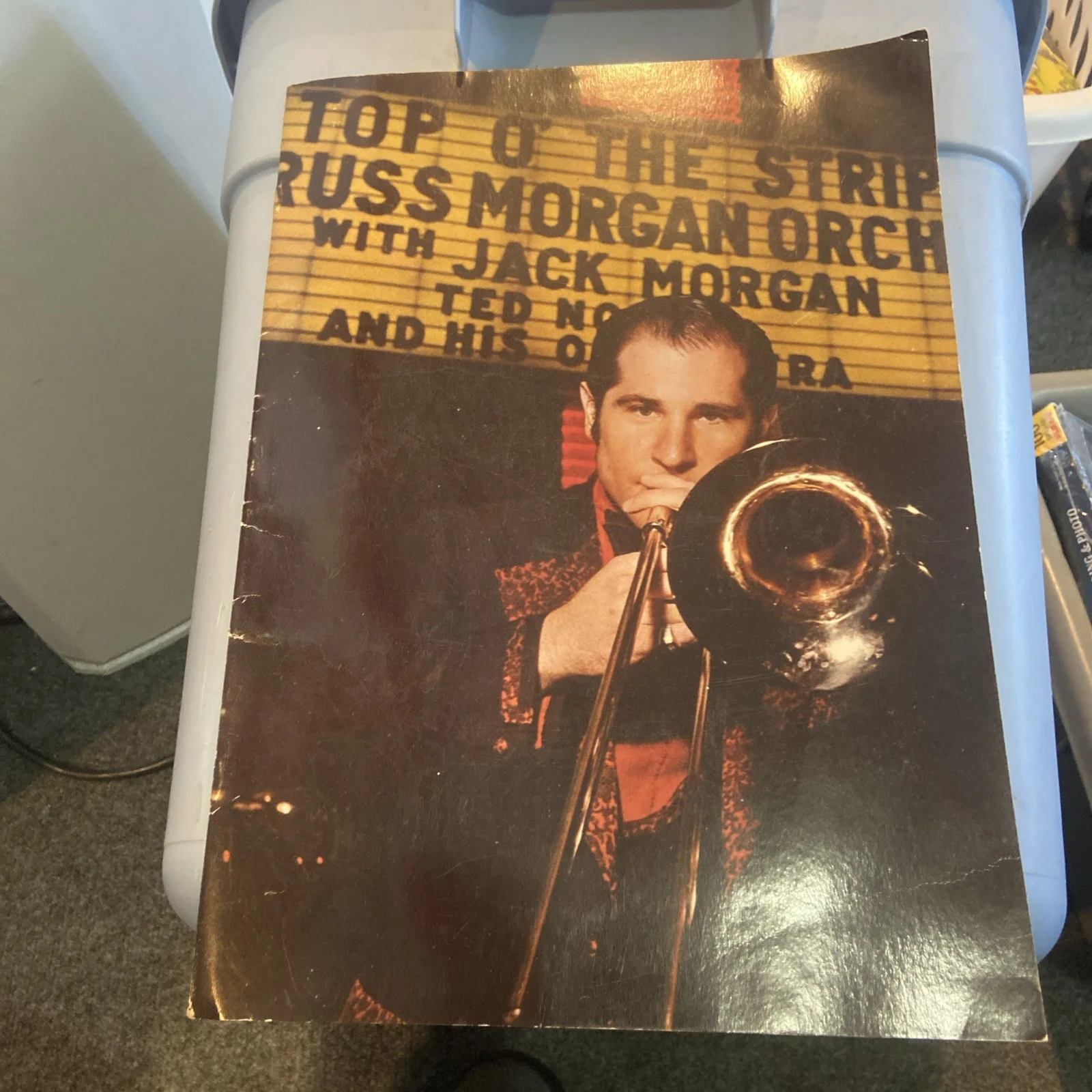 HISTORIC LAS VEGAS Jack Russ Morgan Orchestra SIGNED JACK MORGAN Program BIG 31, изображение 2