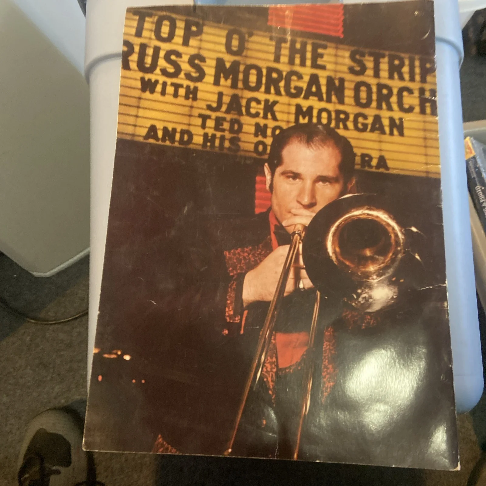 HISTORIC LAS VEGAS Jack Russ Morgan Orchestra SIGNED JACK MORGAN Program BIG 31, изображение 3