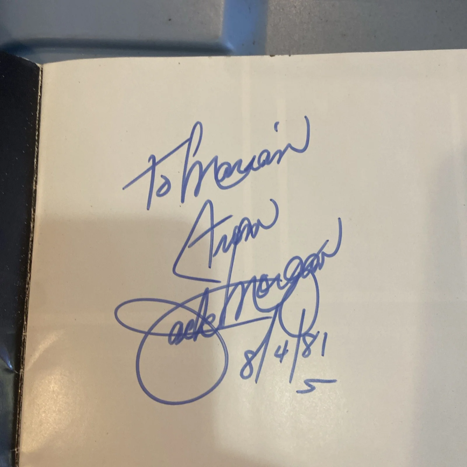 HISTORIC LAS VEGAS Jack Russ Morgan Orchestra SIGNED JACK MORGAN Program BIG 31, изображение 4