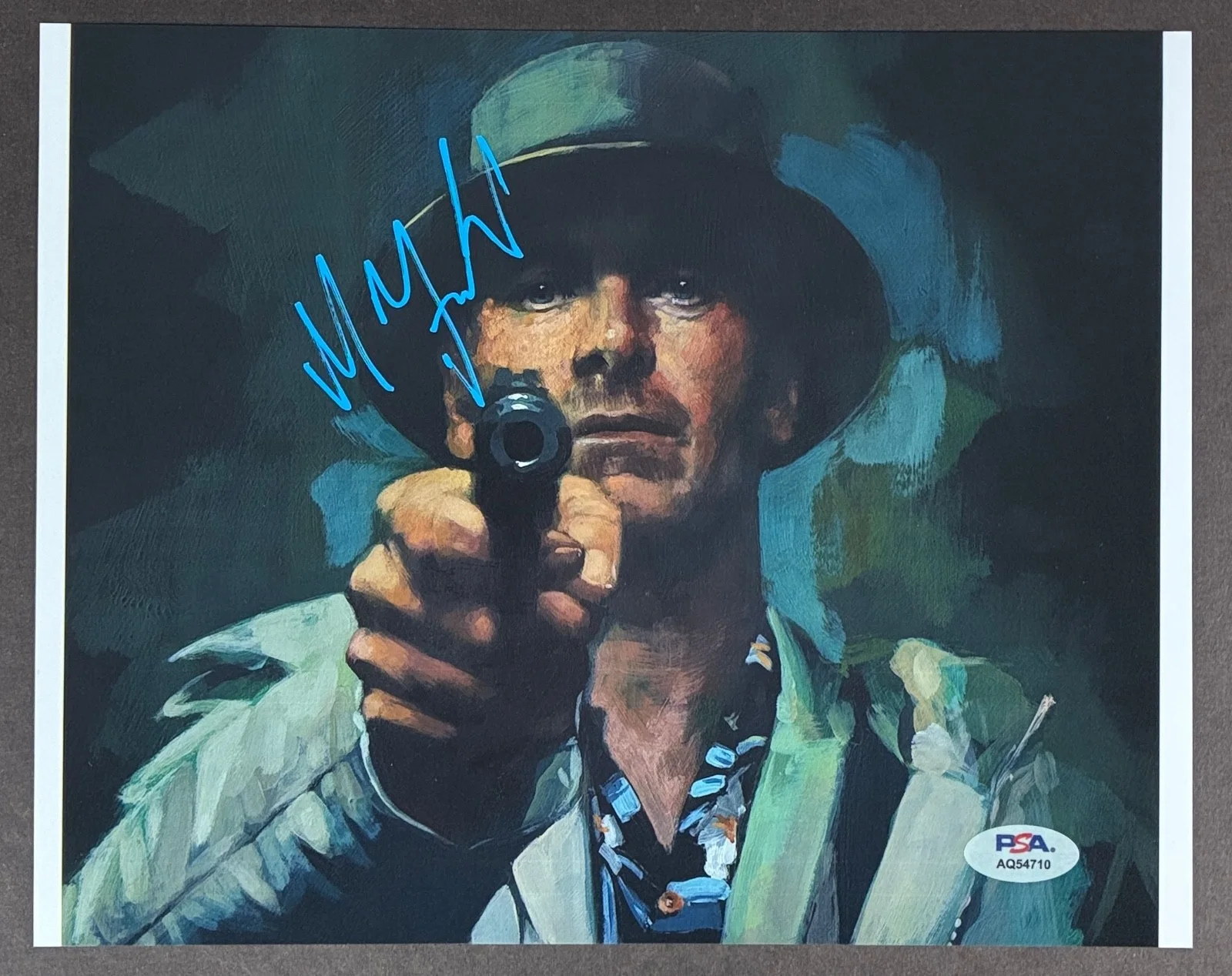 Michael Fassbender — MICHAEL FASSBENDER SIGNED 8x10 PHOTO PSA DNA AUTOGRAPH THE KILLER