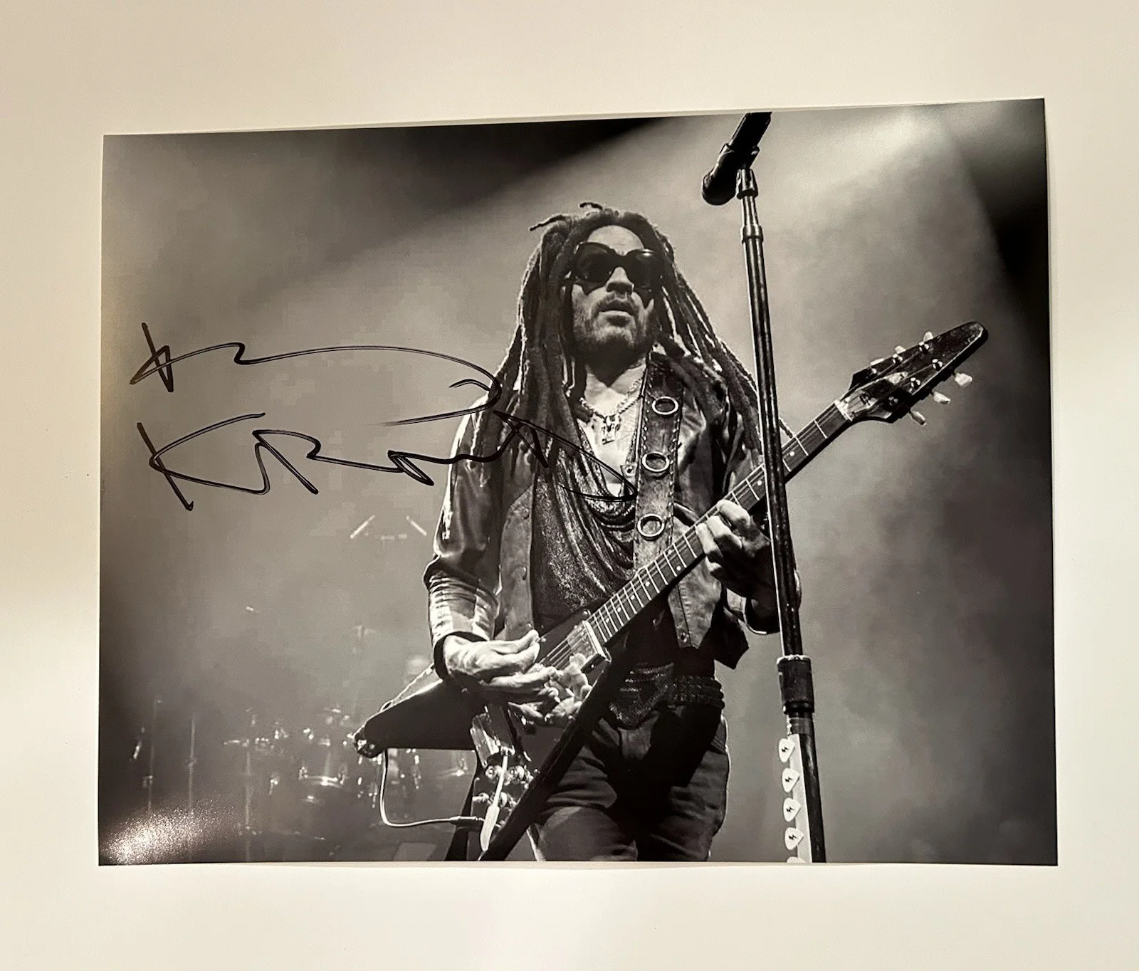 Lenny Kravitz Signed 11x14 Inch Photo RockNRoll Autograph W/ Proof Pic, изображение 5