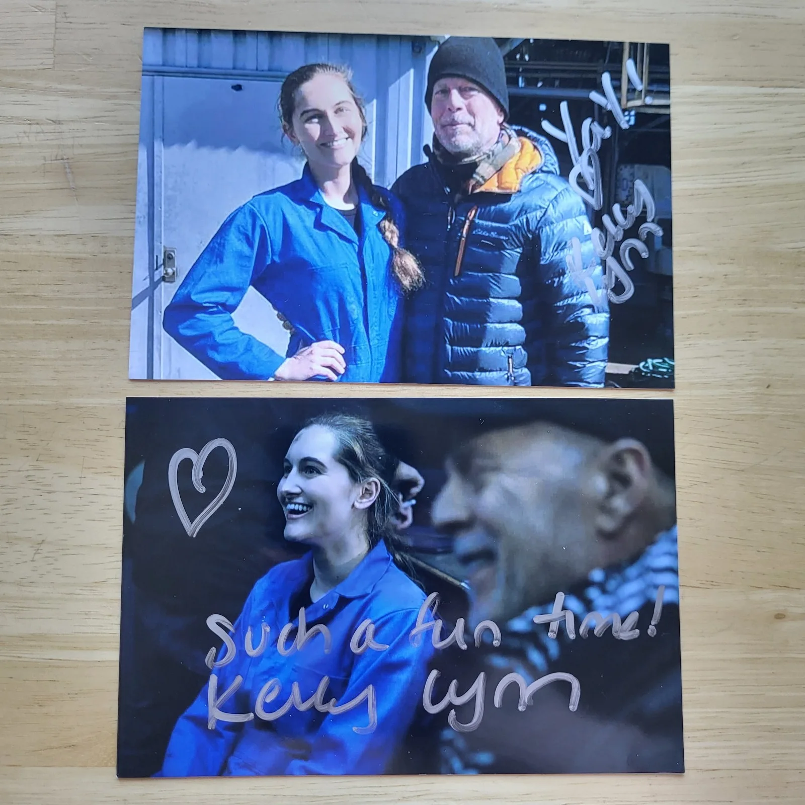 Kelly Lynn Reiter — Kelly Lynn Reiter Deadlock The Hunger Games Hand Signed 4x6 Autograph Photos