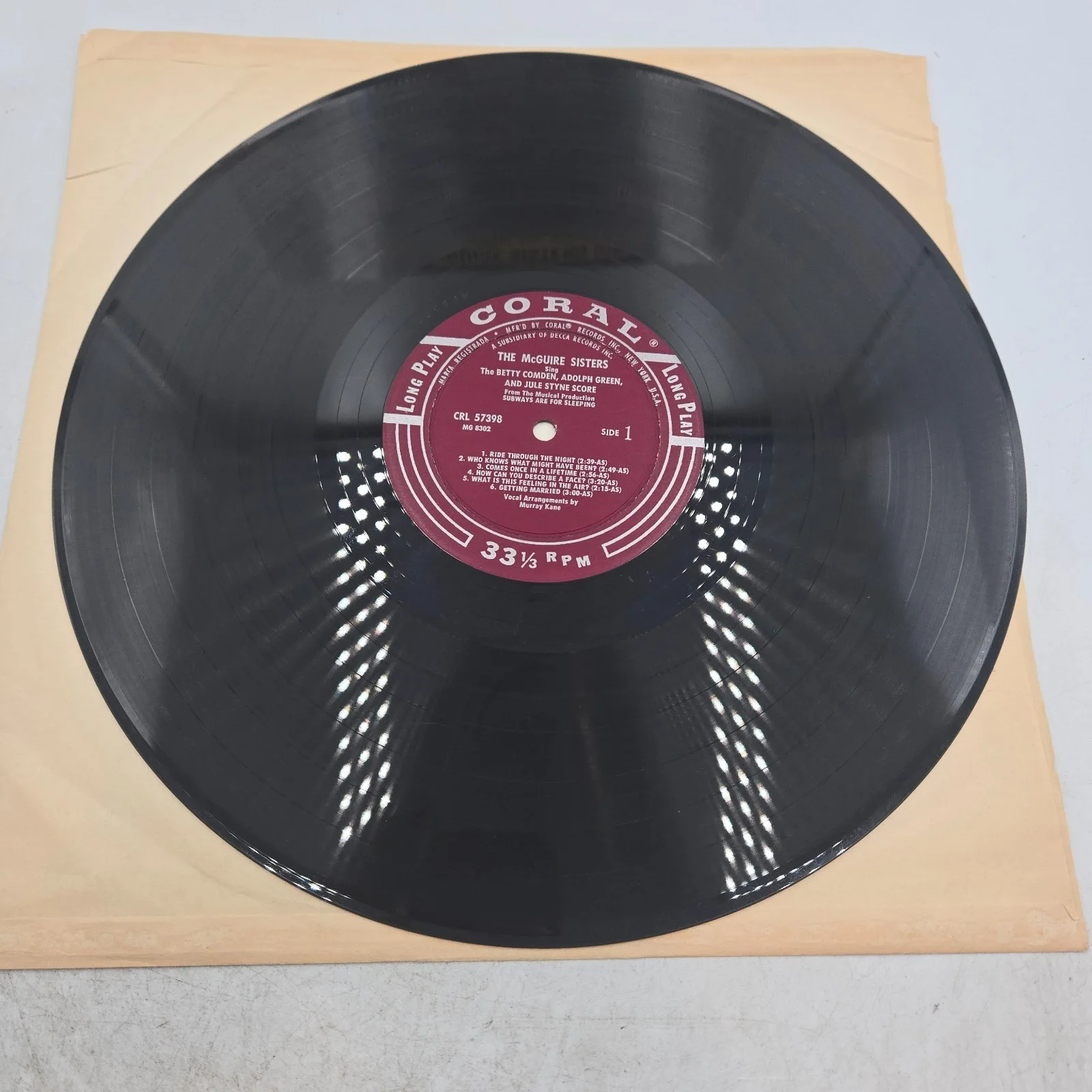 Vocal Groups SIGNED - McGuire Sisters, Lettermen, Mills Bros., 4 Lads, 4 Saints, изображение 3