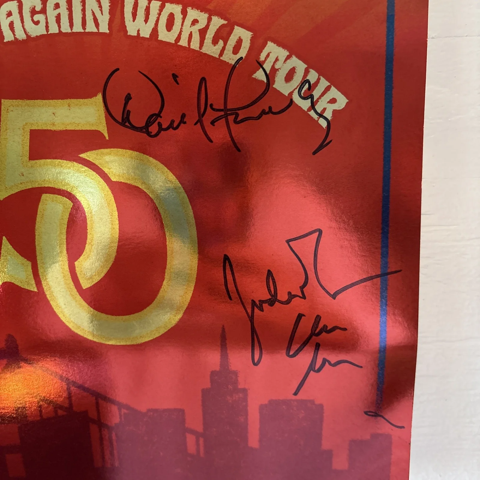 Jefferson Starship World Tour Signed Poster + VIP Pass & Tote Bag • Merch Bundle, изображение 4