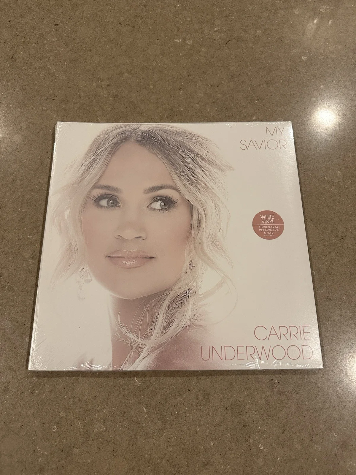 Carrie Underwood-SIGNED My Savior White Vinyl-SEALED-Autographed Art Card-RARE, изображение 4