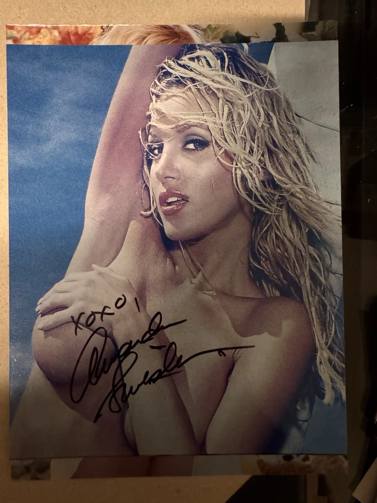 Signed 7 Photo Lot. Playboy Nudes Semi Nudes Brandi Roderick, Shana Sands, 5 Mor, изображение 3