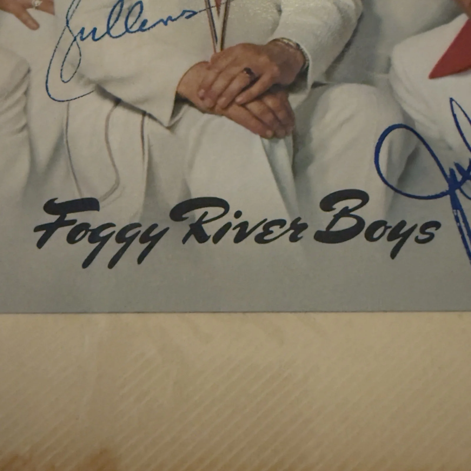 Foggy River Boys Signed 1976 Promo Photo Gospel Quartet Autographs, изображение 3