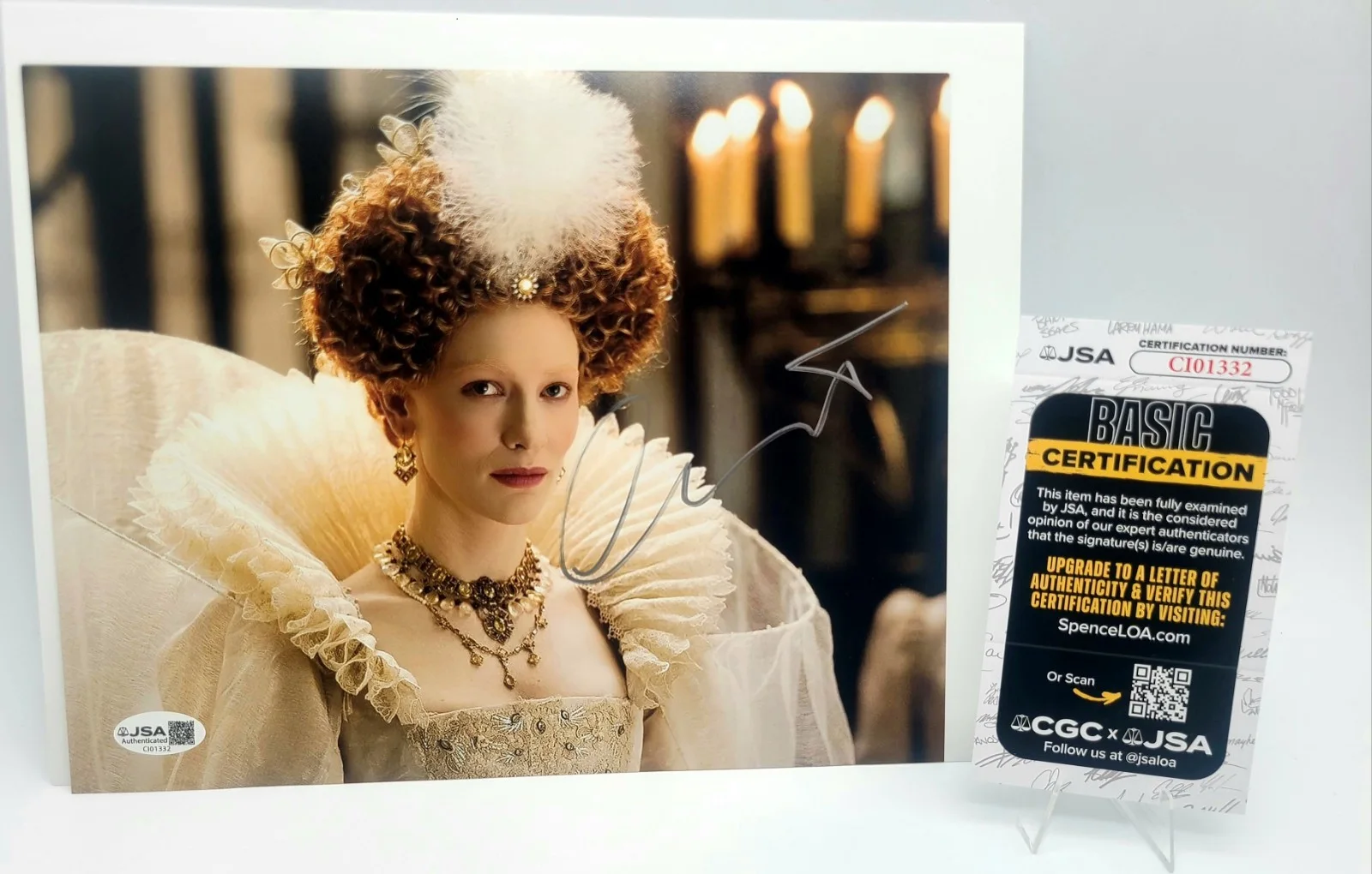 Cate Blanchett — Cate Blanchett Signed 8x10 Photo JSA COA Authentic Autograph Actress, image 4