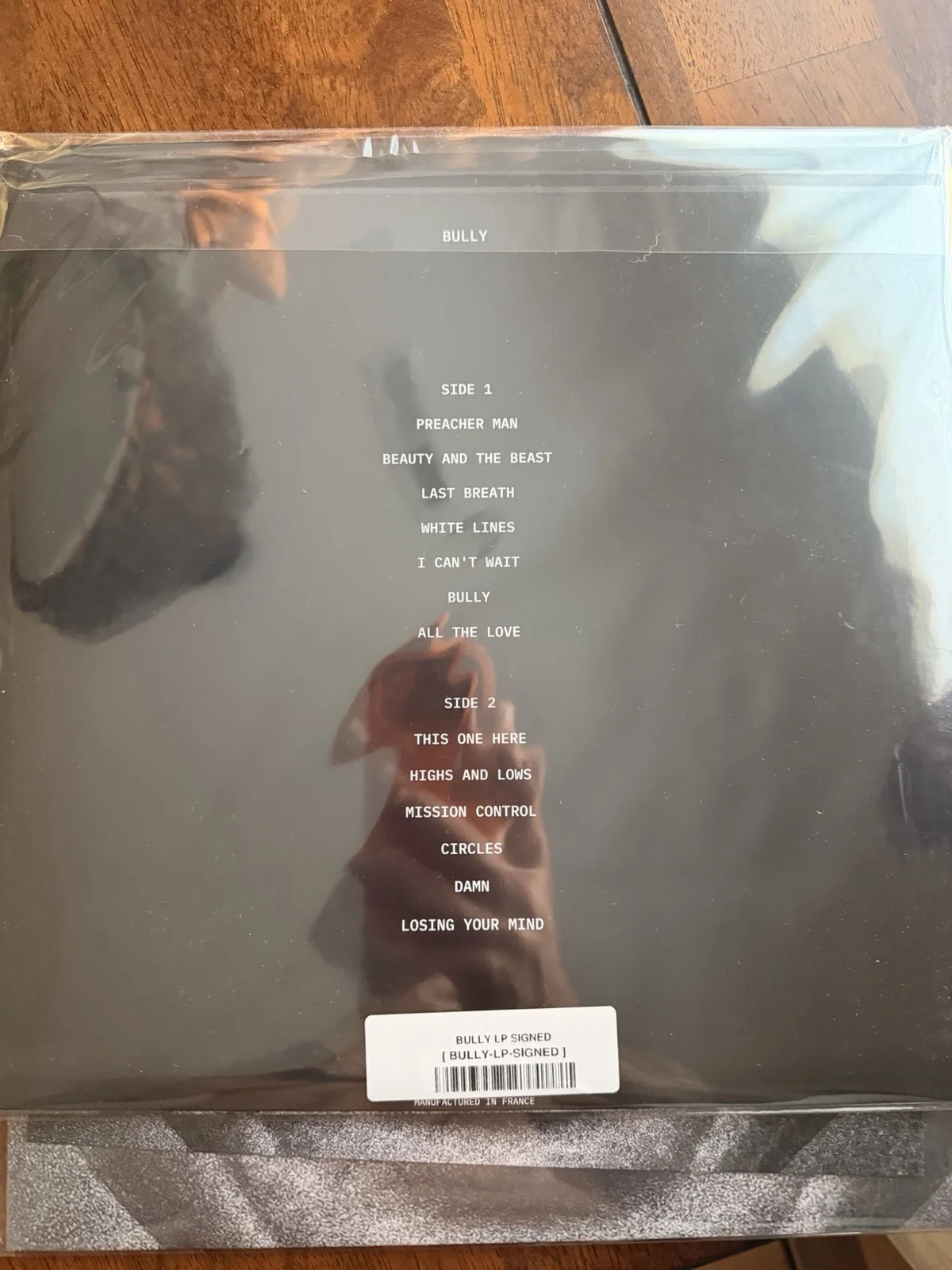 Kanye West Ye SIGNED AUTOGRAPHED Insert + Bully Black Vinyl LP, image 3
