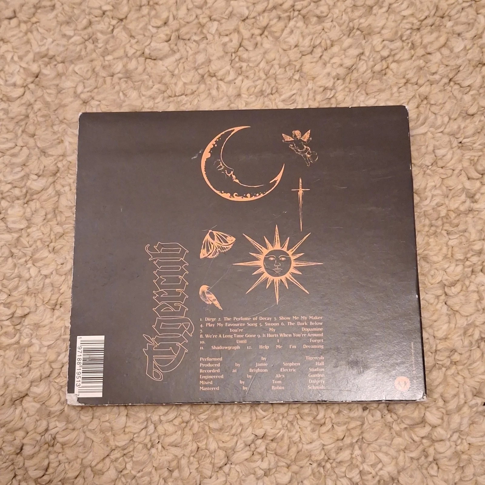 (CASE ONLY NO CD) Tigercub The Perfume of Decay Signed Album, изображение 3
