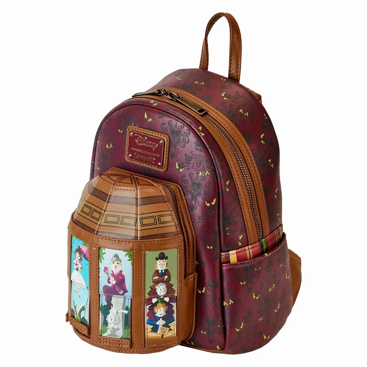 Loungefly Disney Haunted Mansion Moving Portraits Backpack, image 2