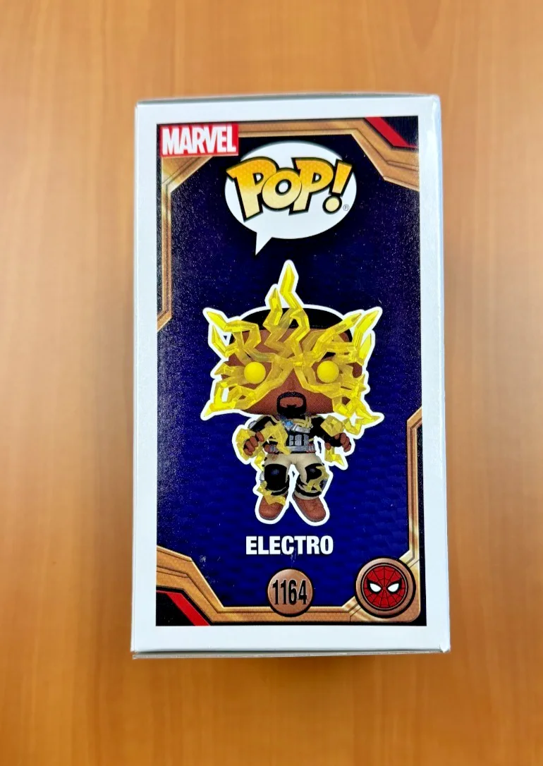 Jamie Foxx — Jamie Foxx Signed Autographed Spider-Man Electro Funko Pop 1164 Beckett COA BAS, image 4