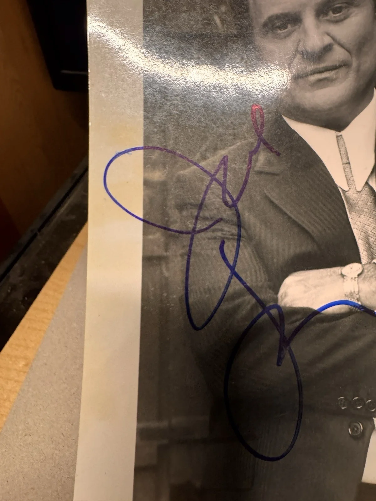 Joe Pesci Signed B&W Photo From Good Fellas Extremely Rare, изображение 2
