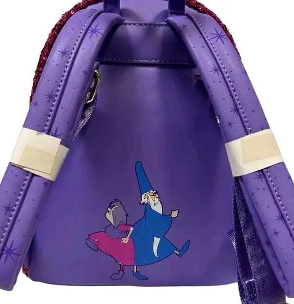 Madam Mim Loungefly Lenticular Sequin Backpack - The in The Stone BNWT, image 5