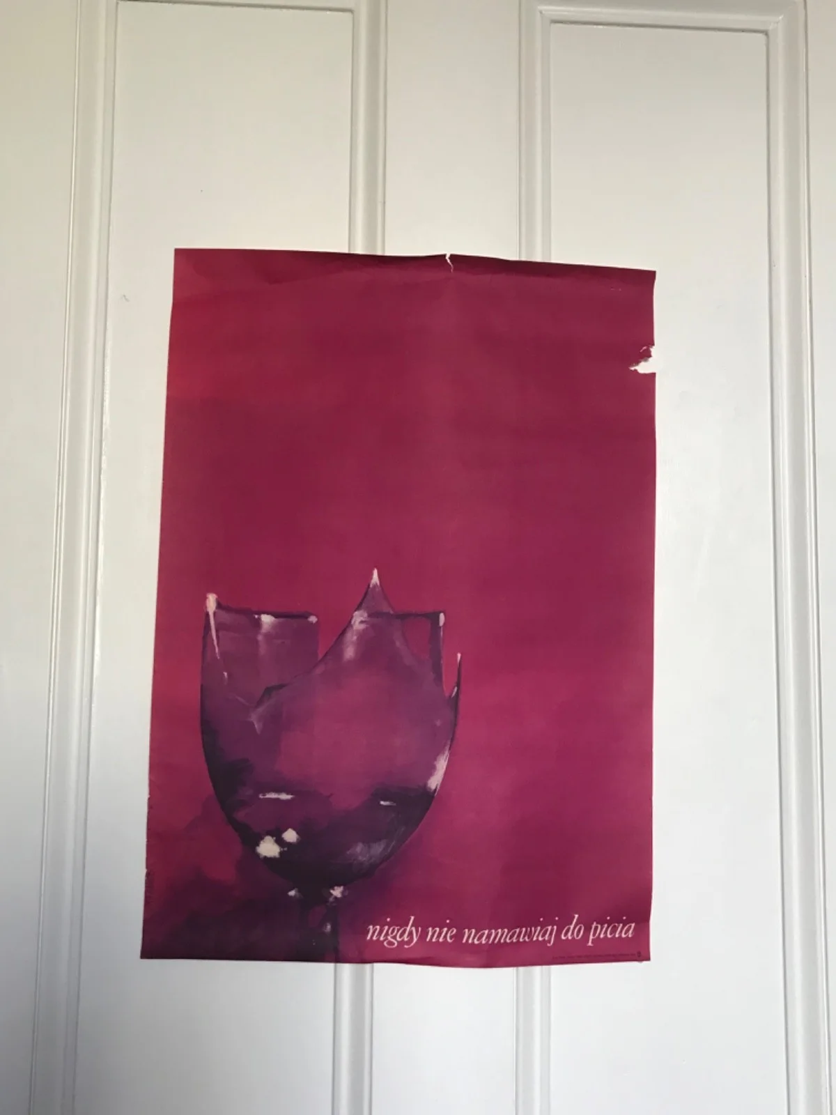 URBANIEC ORIGINAL “ Nidgy nie namawiaj do picia” POLISH POSTER, изображение 2