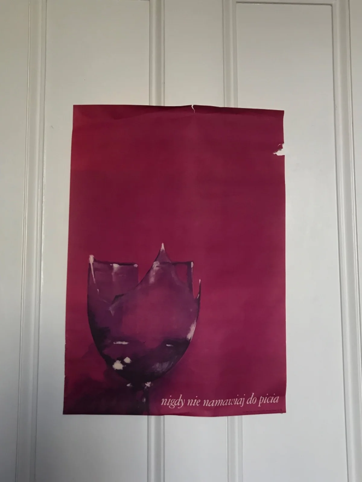 URBANIEC ORIGINAL “ Nidgy nie namawiaj do picia” POLISH POSTER, изображение 3