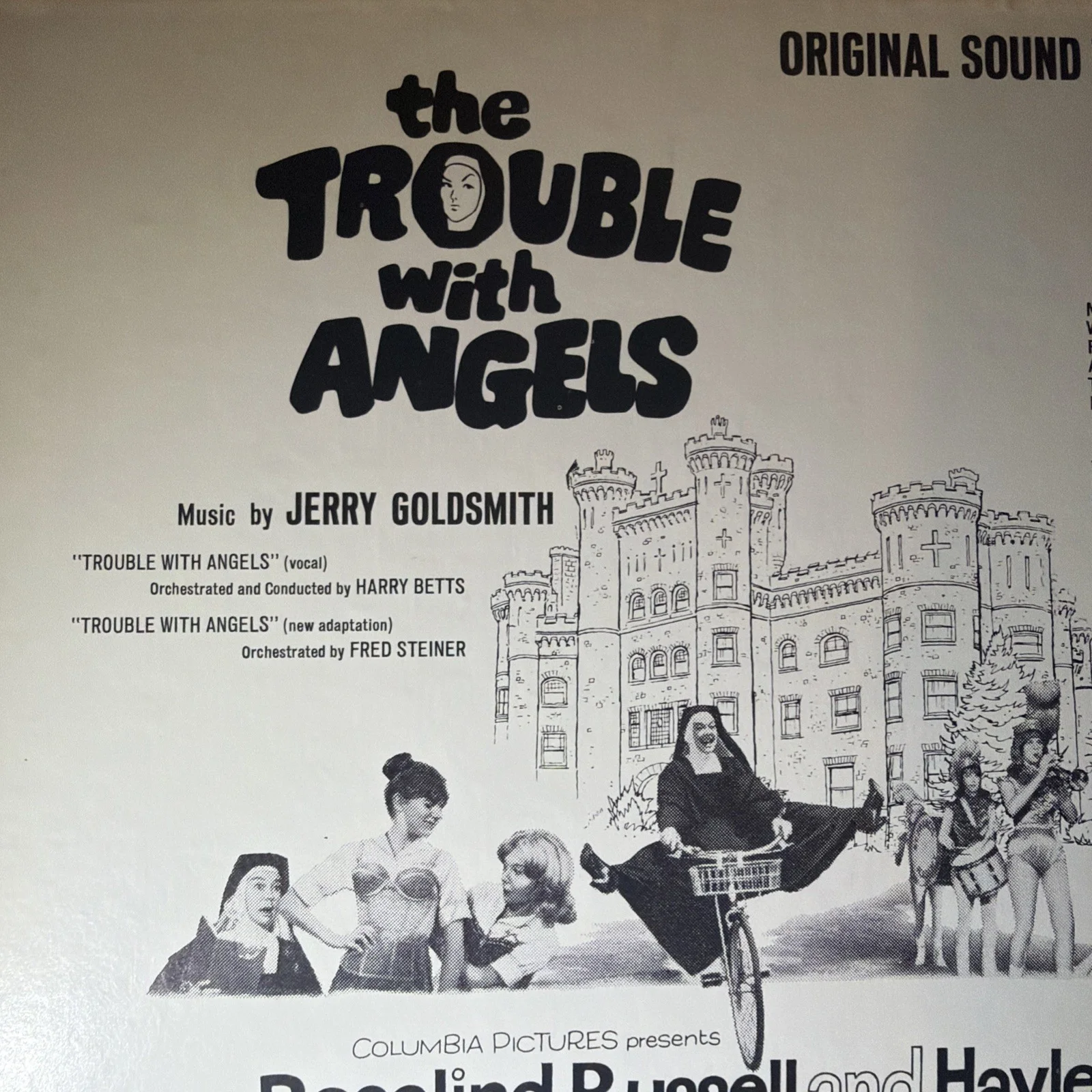 HAYLEY MILLS-THE TROUBLE WITH ANGELS Album 12” Vinyl Jerry Goldsmith, изображение 3