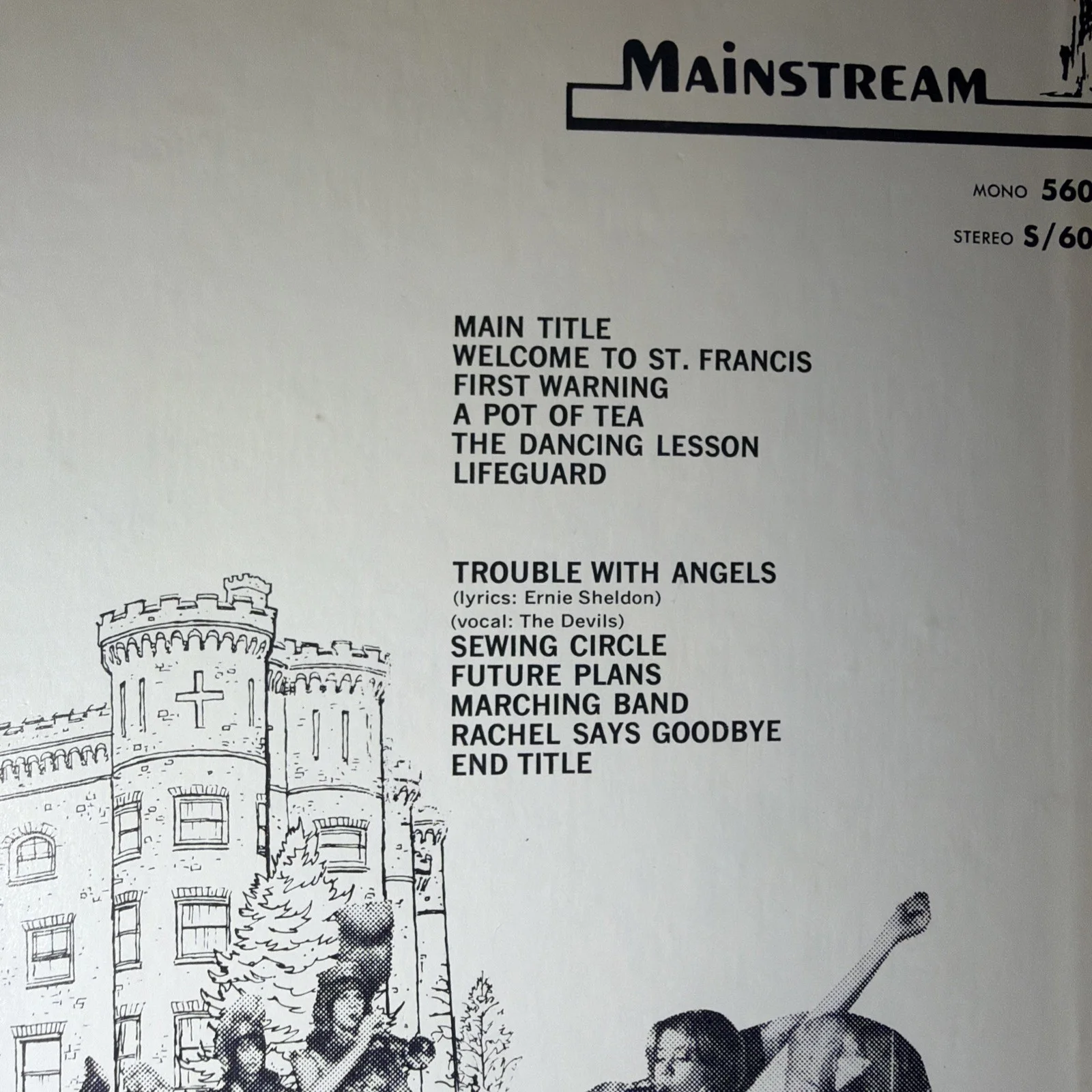 HAYLEY MILLS-THE TROUBLE WITH ANGELS Album 12” Vinyl Jerry Goldsmith, изображение 4