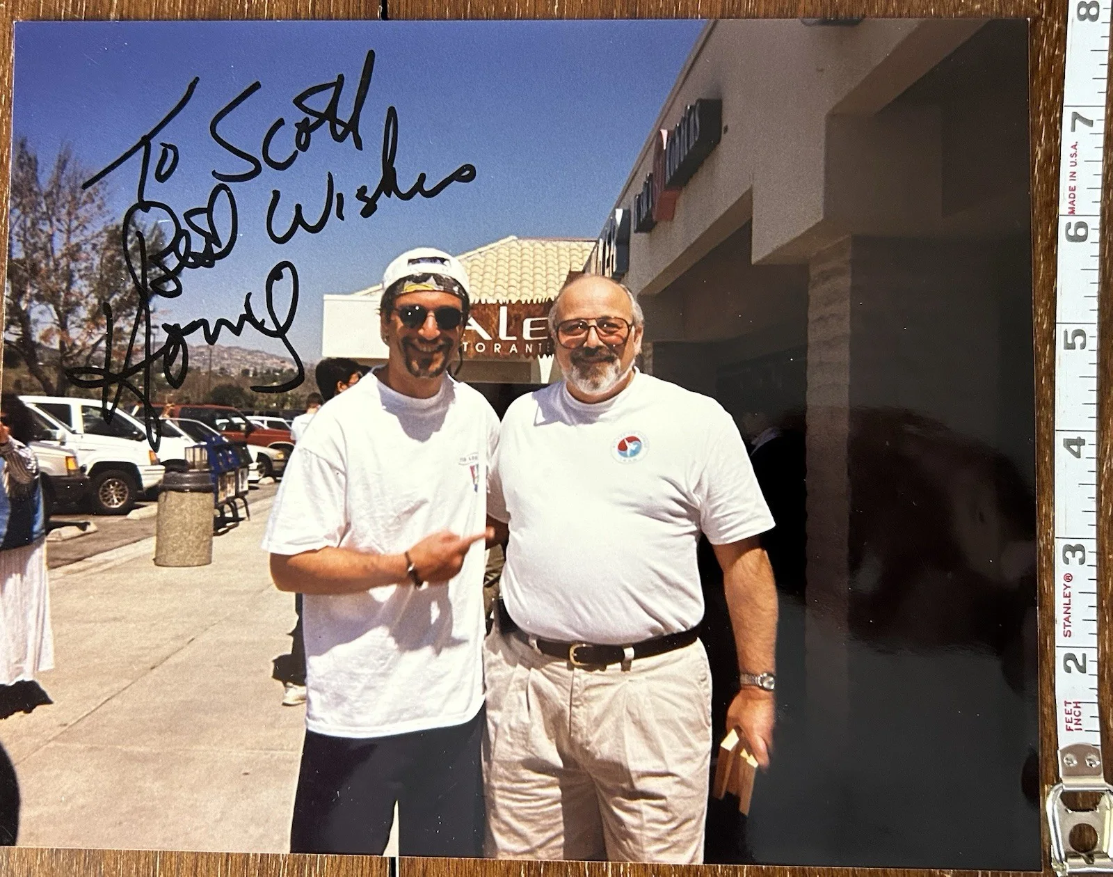 Howie Mandel — Howie Mandel Signed 10x8 Color Photo + “Don’t Touch Me Promo Wipes + Ticket Stub, изображение 3