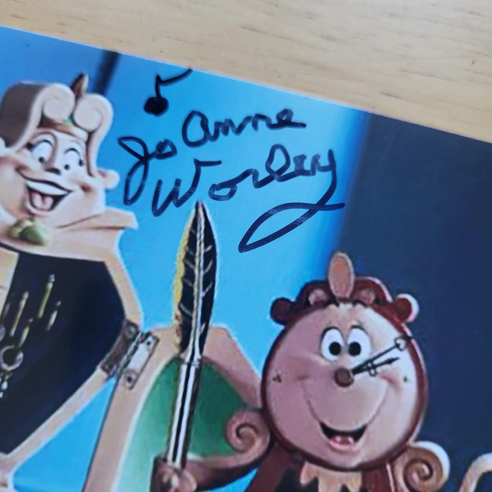 Jo Anne Worley — Jo Anne Worley Beauty And The Beast Hand Signed 4x6 Autograph Photos, изображение 2