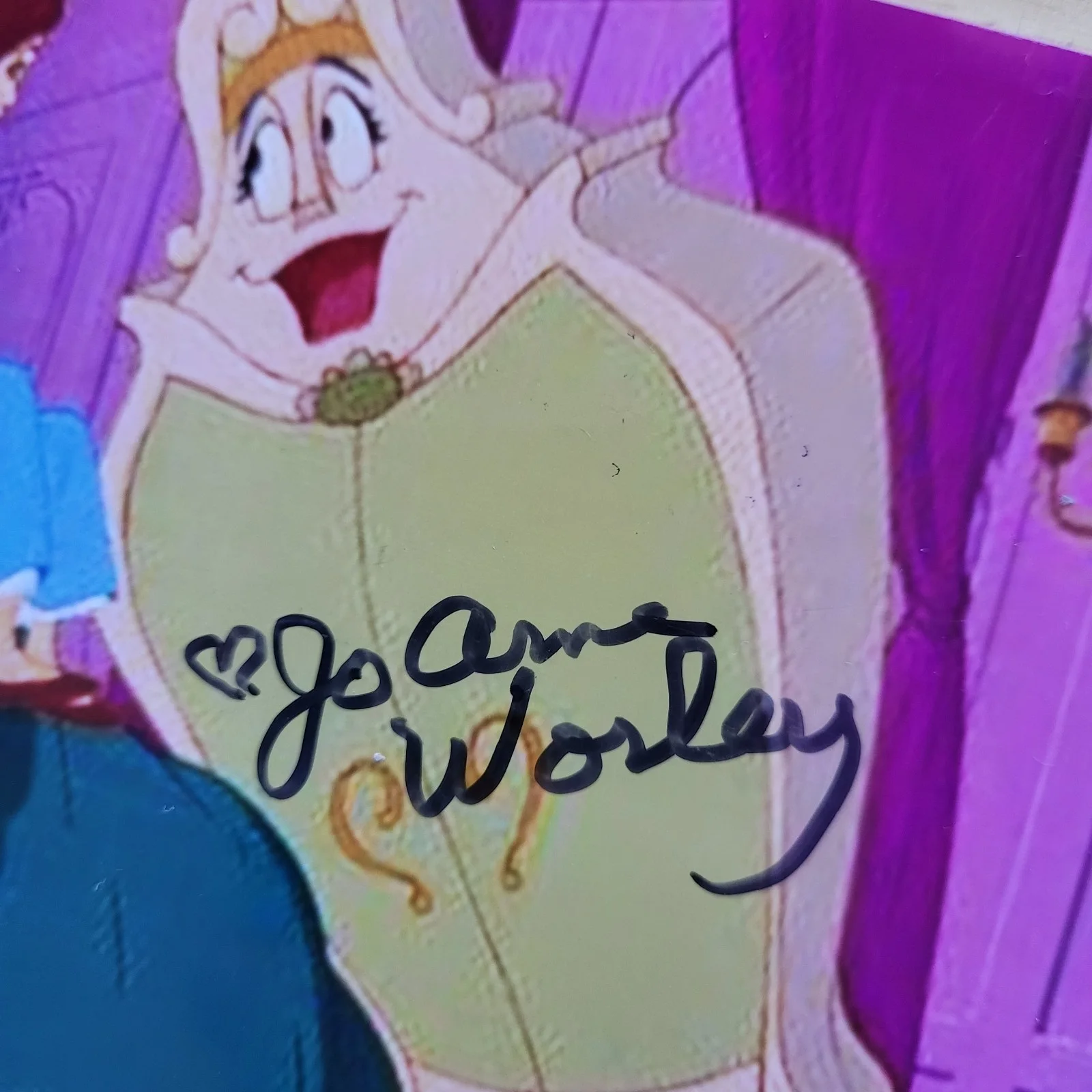 Jo Anne Worley — Jo Anne Worley Beauty And The Beast Hand Signed 4x6 Autograph Photos, изображение 3
