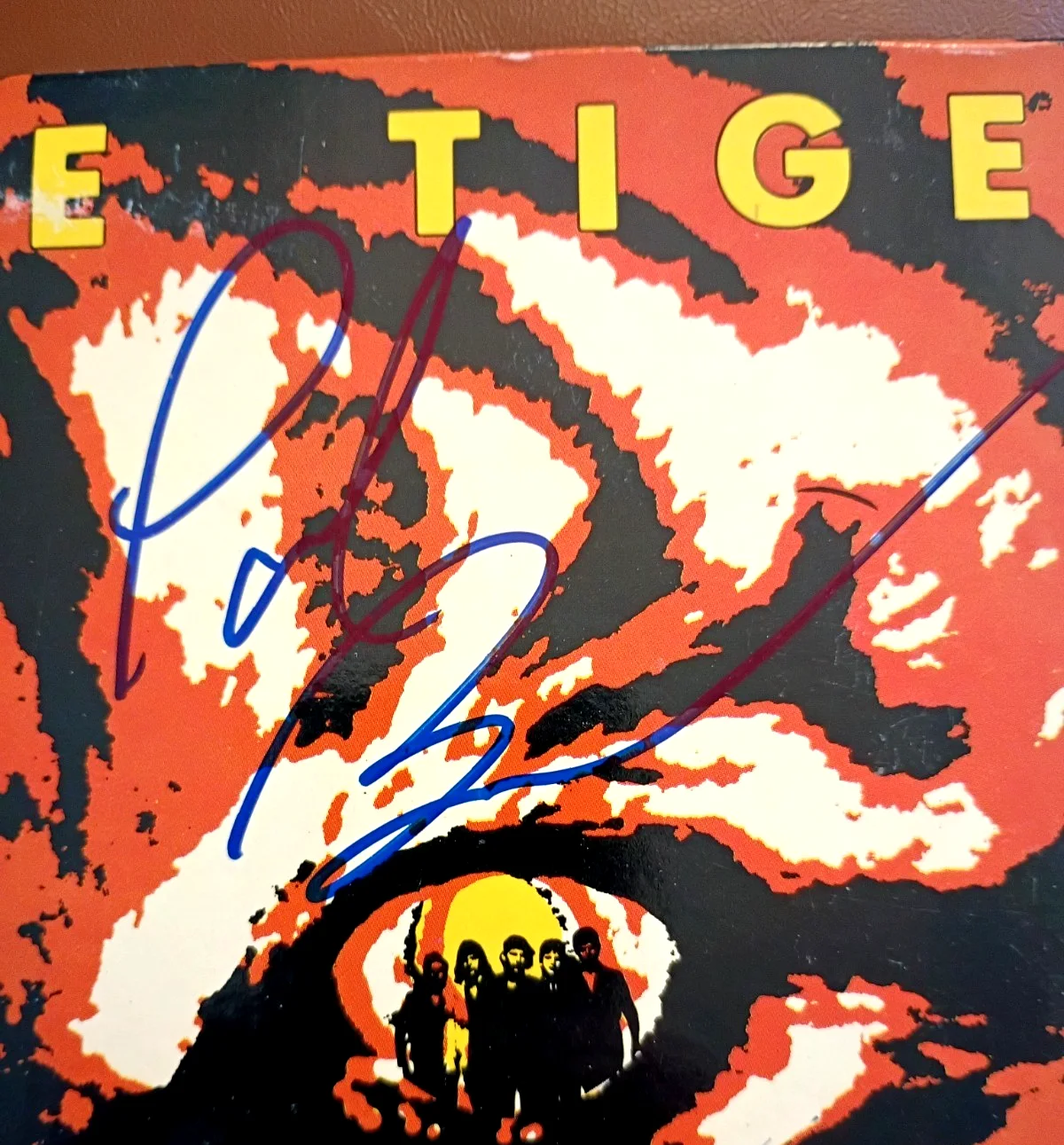 Survivor - Eye Of The Tiger - Autographed Album Jimi Jamison (Read Description), image 4