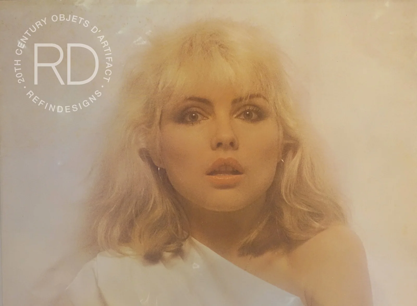 RARE VINTAGE BLONDIE DEBBIE HARRY POSTER NEW WAVE PUNK '78 PACE SCOTLAND IMPORT, image 2