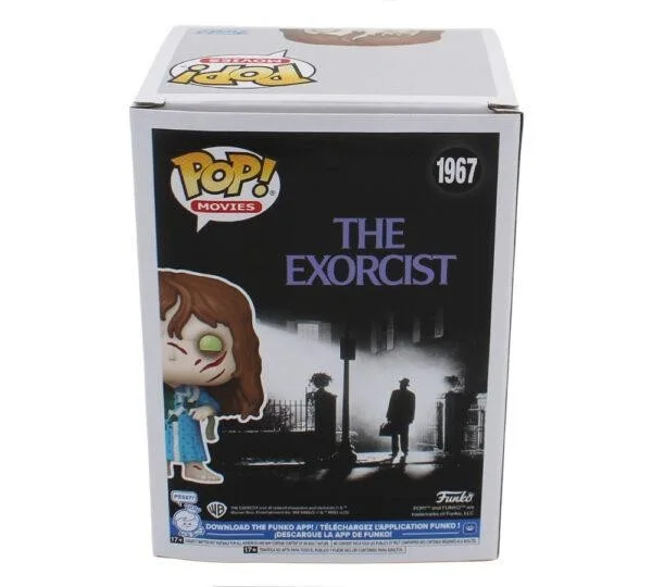 Linda Blair Signed "The Exorcist" #1967 Regan Funko Pop! Vinyl Figure WITH COA, изображение 3