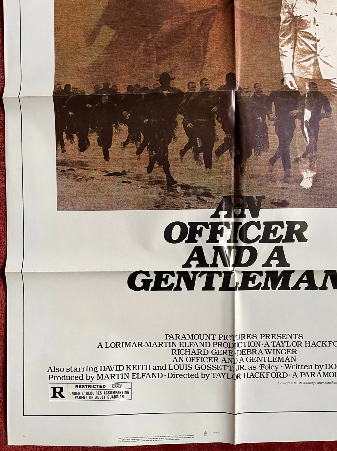 AN OFFICER AND A GENTLEMAN (1982) Original US One Sheet Film Poster 820099, изображение 4