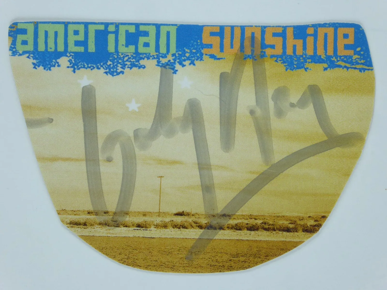 Colin Hay Signed Autographed Paper Cut Men At Work American Sunshine, image 2