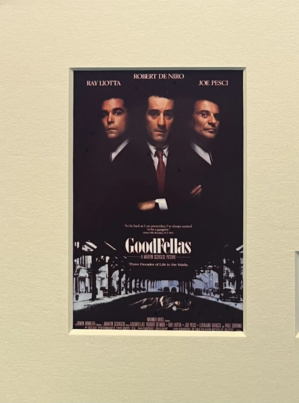 GOODFELLAS. 35mm Film Cell Mounted Display, image 2
