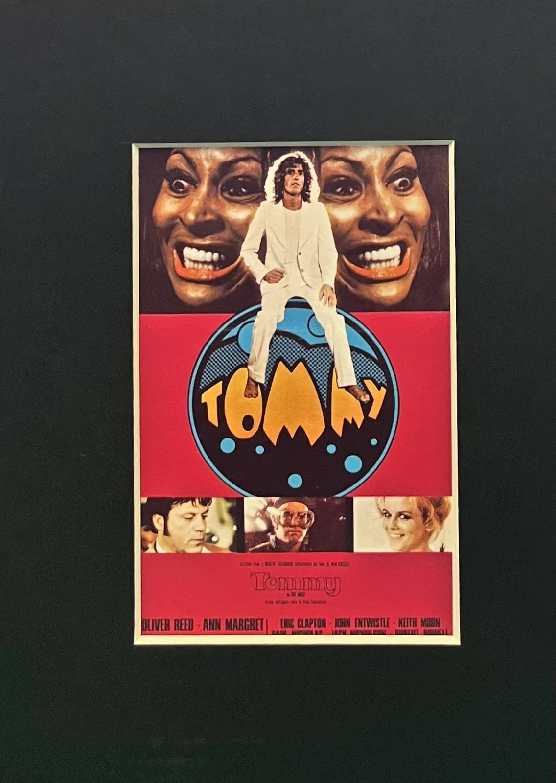 TOMMY. Roger Daltrey. 35mm Film Cell Mounted Display, image 2