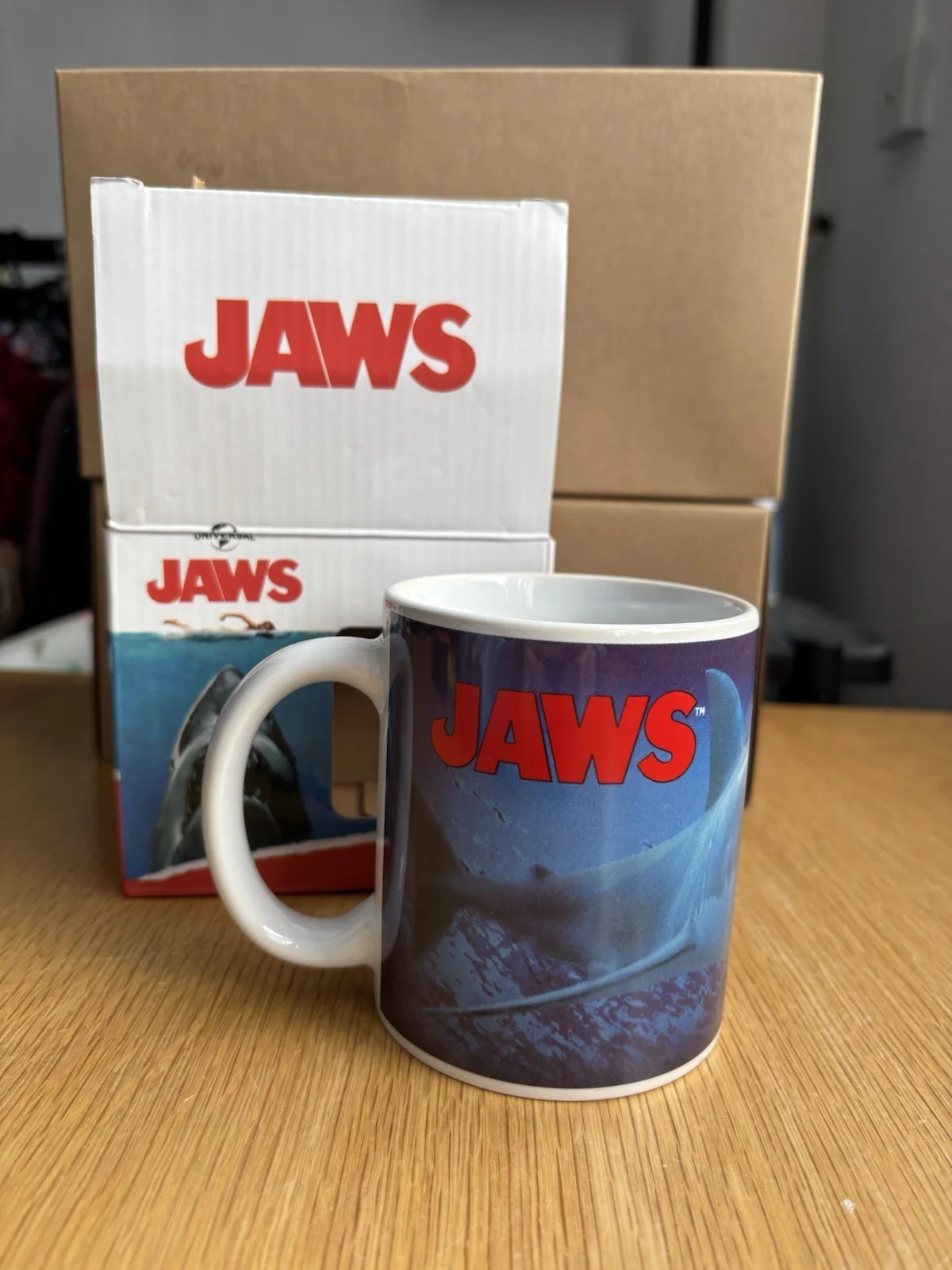 Jaws Universal Mug 'You're Gonna Need a Bigger Boat' Graphic Print In Box, image 2
