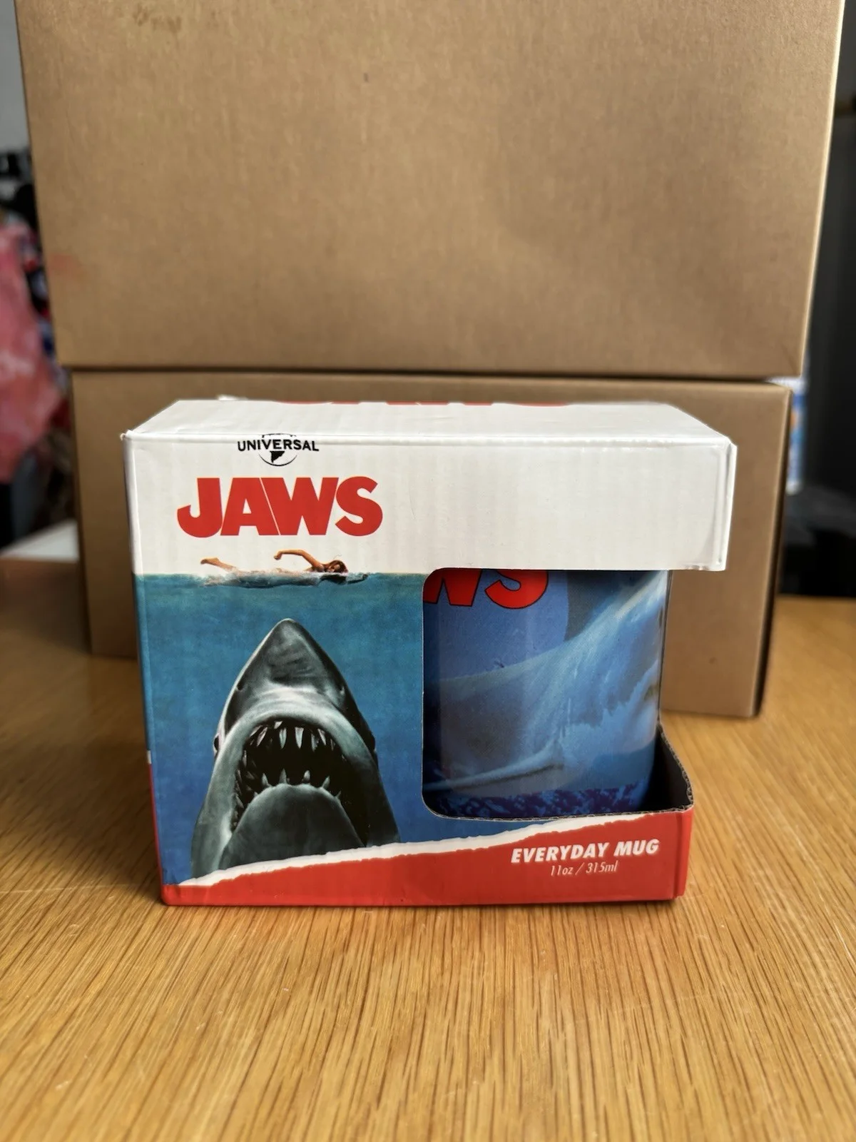 Jaws Universal Mug 'You're Gonna Need a Bigger Boat' Graphic Print In Box, image 4
