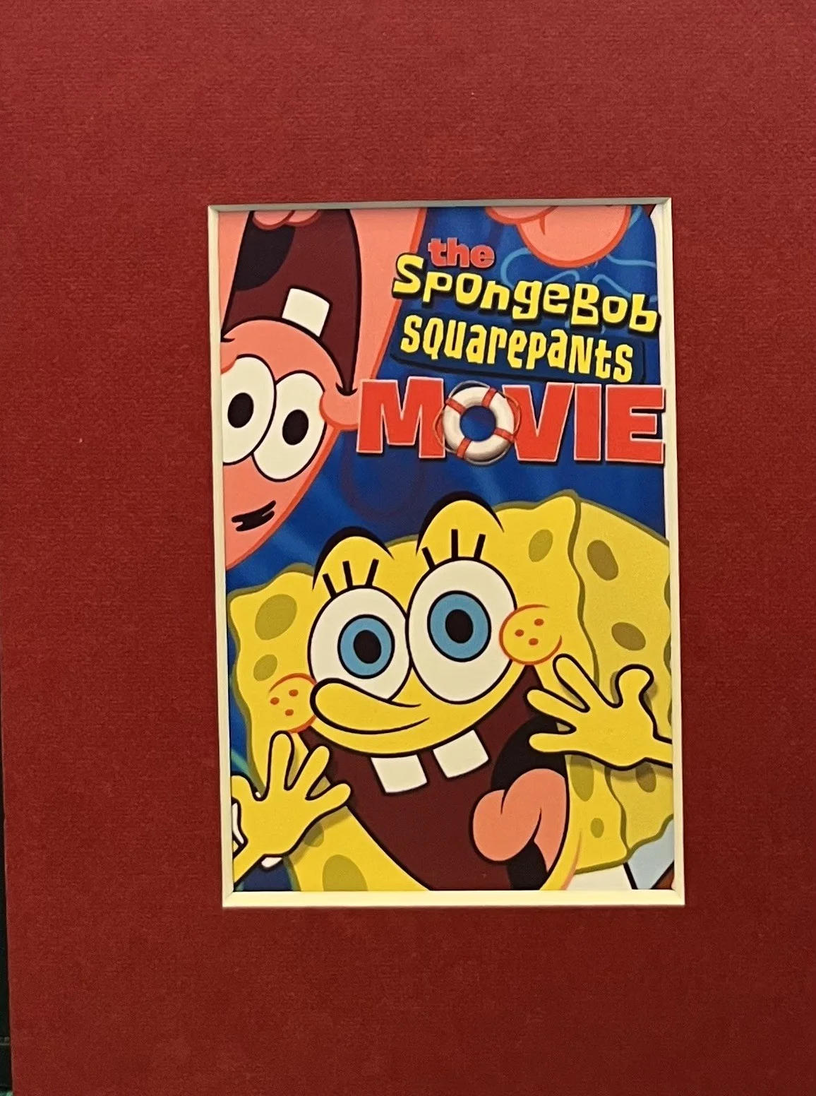 SPONGEBOB SQUAREPANTS. The Movie 35mm Film Cell Mounted Display, image 2