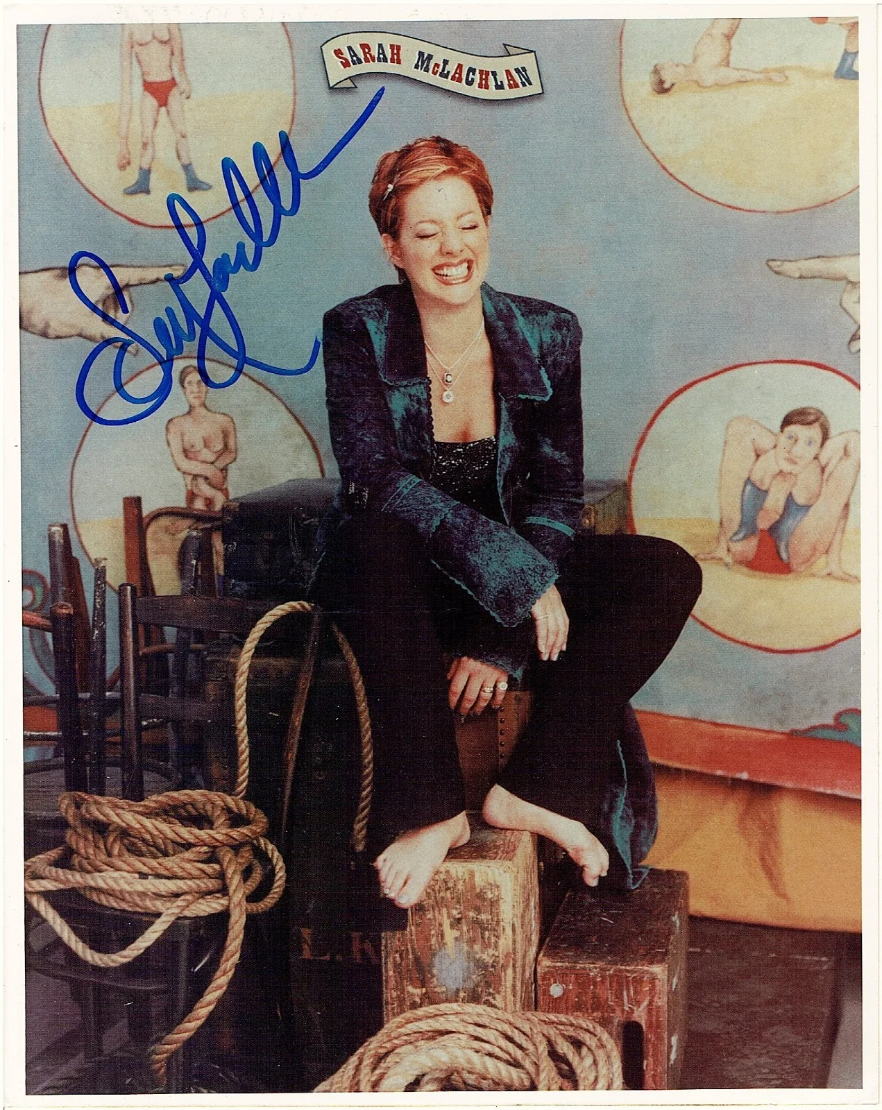 SARAH McLACHLAN — SARAH McLACHLAN SONGWRITER SINGER HAND SIGNED PHOTO 8X10